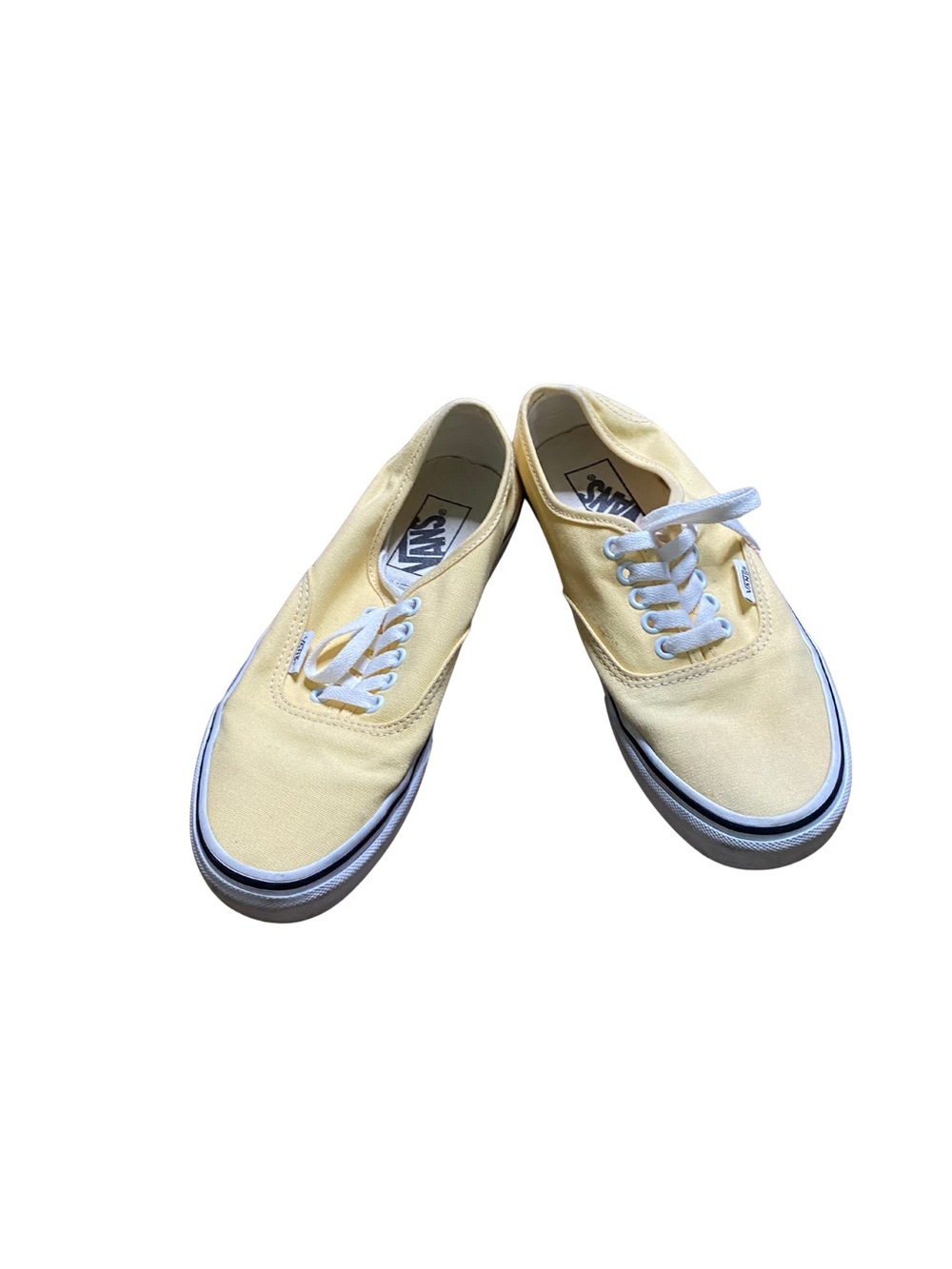 Vans Authentic Butter Yellow Canvas Sneakers Women’s 8 Men’s 6.5